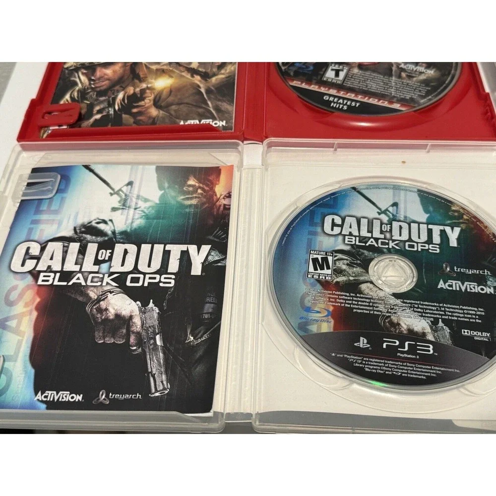 Call Of Duty PS3 Game Lot x8 Black Ops 1 2 Modern Advanced Warfare 2 3 4 Ghosts